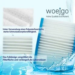GDRHVFD 12Pcs Cartouches Filtrantes Pour Piscine De Type Vi Pour Bestway Taille 6-58323 -Pompe et filtre de piscine Soldes 58696792 3