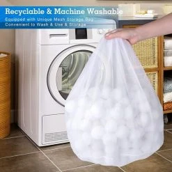 FVBJD 1400g Boules De Filtre De Piscine Équivalent à 50 Kg De Filtre à Sable, Balle Filtrante Piscine Convient à Divers Systèmes De Filtration De Piscine -Pompe et filtre de piscine Soldes 58754776 4