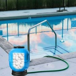FVBJD Filtre Balls, Boules De Filtre, Balles Filtrantes Réutilisables, Convient à Divers Systèmes De Filtration Boules De Filtre De Piscine(300g) -Pompe et filtre de piscine Soldes 58754803 3