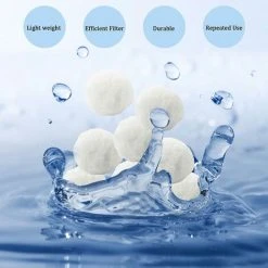 FVBJD Balles Filtrantes, Balle Filtrante Piscine, Boules De Filtre De Piscine (1300) -Pompe et filtre de piscine Soldes 58754825 5