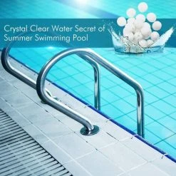 FVBJD Boules De Filtre 1300g Filtre Balls De Piscine Convient à Divers Systèmes De Filtration Boules De Filtre De Piscine -Pompe et filtre de piscine Soldes 58754840 5