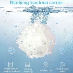 FVBJD Balles Filtrantes,800g Boules De Filtre De Piscine,Pool Filter Balls,Balles De Filtration,Nettoyeur De Piscine,Média Filtre à Fibres Pour Piscine,Convient à Divers Systèmes De Filtration -Pompe et filtre de piscine Soldes 58754853 4