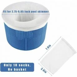 LTS FAFA Chaussettes D'écumoire De Piscine 10 Pièces, Filtre De Piscine, Sac Poubelle -Pompe et filtre de piscine Soldes 59153873 3