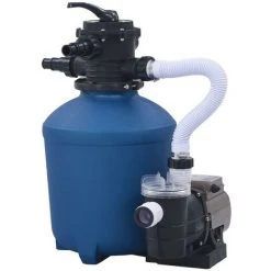 GROSMONDE Pompe Filtrante à Sable 530 W 10980 L/h Avec Minuterie
