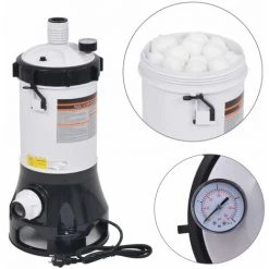 GROSMONDE 185 W 4,4 M3/h Pompe Filtrante De Piscine Intex Bestway