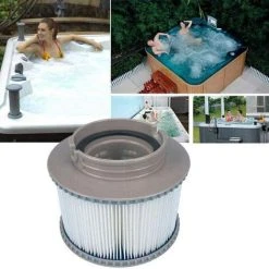 DECKON Lot De 4 Cartouches Filtrantes De Rechange Pour Bubble Spa (Version Améliorée 2020 Pour S'adapter à Tous Les Modèles) -Pompe et filtre de piscine Soldes 59386981 5