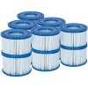 EINEMGELD Bestway 58323 Lay-Z-Spa Cartouche Filtrante Taille VI Standard : Lot De 6 X 2. Standard: 6 X Twin Pack (12 Filters) Blanc Et Bleu