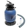 WILTEC Filtre à Sable Et Particules Cuve Filtrante Pool Piscine Hors-sol Filtration