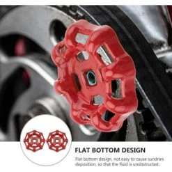 GALOZZOIT Volant De Vanne En Fer 2 Pièces Rouge 7x7mm Poignées De Partie Supérieure Pour Vanne D'arrêt Vanne à Siège D'angle Vanne à Siège Droit Vanne à Siège Tuyau D'eau 8 GALOZZOIT Volant De Vanne En Fer 2 Pièces Rouge 7x7mm Poignées De Partie Supérieure Pour Vanne D'arrêt Vanne à Siège D'angle Vanne à Siège Droit Vanne à Siège Tuyau D'eau -Pompe et filtre de piscine Soldes 59853230 4