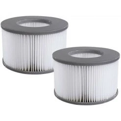 FR-LIFE BR-Vie Cartouche Filtrante De Remplacement Pour MSPA, Pour Mspa Whirlpool Filter Piscine Gonflable Modèle à Partir De 2020(2 Pièces)