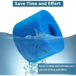 JOORRT Éponge Filtrante Type S1, Cartouche Filtrante RéUtilisable -Pompe et filtre de piscine Soldes 60667895 4