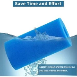 JOORRT Éponge Filtrante Type A, Filtre Éponge Cartouche Réutilisables Et Lavables -Pompe et filtre de piscine Soldes 60668107 4