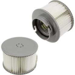 DECKON Mscomft MSPA Cartouches De Rechange De Filtre Pour Tous Les Modèles Whirlpool Spas Swimming Piscine,Cartouches Filtrantes Avec Filet Pour MSpa Les Spas Bubble Spa (4 Pièces) -Pompe et filtre de piscine Soldes 61181951 5