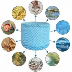 NAXUNNN Lot De 2 Protections Compatibles Avec Les Filtres , Et Les Couvercles En Maille Sont Pour Les Filtres De Remplacement à 90 Plis. -Pompe et filtre de piscine Soldes 61254968 4