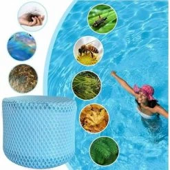 NAXUNNN Lot De 2 Protections Compatibles Avec Les Filtres , Et Les Couvercles En Maille Sont Pour Les Filtres De Remplacement à 90 Plis. -Pompe et filtre de piscine Soldes 61254968 5