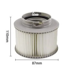 PREMIER 2PCS Filtre Cartouche MSPA FD2089 Spa Spas Partie Tamis De Remplacement Gonflable Piscine Outil Universel Rond -Pompe et filtre de piscine Soldes 63107649 2