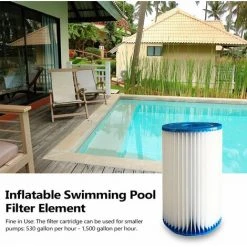 LIFCAUSAL Type D'équipement De Piscine Cartouche Filtrante A/C Cartouche Filtrante De Rechange Pour Piscine Entretien Quotidien De La Piscine -Pompe et filtre de piscine Soldes 63587575 3