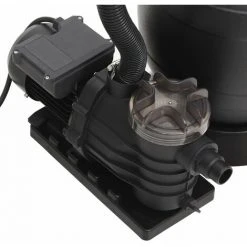 SUPERMARKET Filtre à Sable De Piscine Avec Vanne 6 Voies Noir SUHB-93396 -Pompe et filtre de piscine Soldes 63658051 5