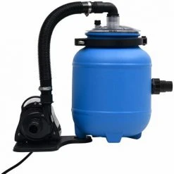 SUPERMARKET Pompe De Filtration De Piscine Noir Et Bleu 4 M³/h -Pompe et filtre de piscine Soldes 63668598 3