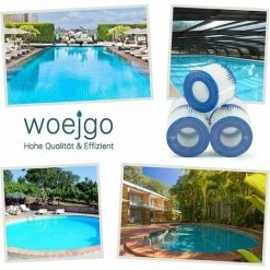 GroupM 12 Pièces Filtre Pompe Gonflable Source Chaude Piscine élément Filtrant Accessoires De Remplacement élément Filtrant 8 GroupM 12 Pièces Filtre Pompe Gonflable Source Chaude Piscine élément Filtrant Accessoires De Remplacement élément Filtrant -Pompe et filtre de piscine Soldes 63890273 4