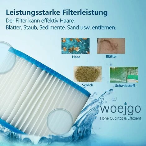 GroupM 12 Pièces Filtre Pompe Gonflable Source Chaude Piscine élément Filtrant Accessoires De Remplacement élément Filtrant 5 GroupM 12 Pièces Filtre Pompe Gonflable Source Chaude Piscine élément Filtrant Accessoires De Remplacement élément Filtrant – Image 5