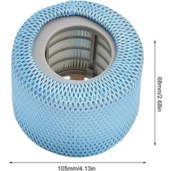 ROSIER Lot De 2 Filets De Protection Compatibles Avec Mspa Le Filtre De Spa, Couvercle En Maille Pour Mspa 90 Filtre De Rechange Plis,—VEBTles -Pompe et filtre de piscine Soldes 63909379 5