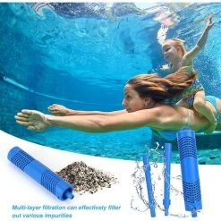 ROSIER Filtre Spa Dure 4 Mois Cartouches De Filtres De Piscine à Cartouche Pièces Minérales Pour Spa Et Jacuzzi Cartouche Filtrante Pour Piscine Et Spa Cartouche Spa Bâton Filtre De Piscine, 2 Pièces,—VEBTles -Pompe et filtre de piscine Soldes 63909392 3
