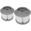 LYCXAMES Cartouches De Filtre De Piscine, Filtre Cartouches De Rechange De Filtre MSpa Pour Baignoire, Spa, Piscine (2pcs)