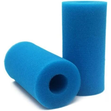 TINOR Éponge Filtrante Type A, Mousse Pour Filtre Piscine, Filtre Piscine Lavable Reutilisable, Filtre Éponge Cartouche, Filtre Spa Intex Reutilisable, 2 Pièces 1 TINOR Éponge Filtrante Type A, Mousse Pour Filtre Piscine, Filtre Piscine Lavable Reutilisable, Filtre Éponge Cartouche, Filtre Spa Intex Reutilisable, 2 Pièces