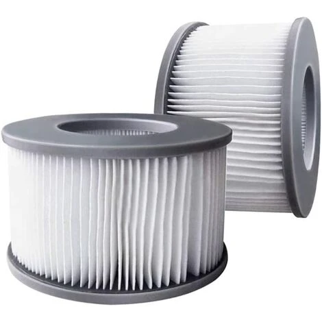 SLBRILLèRE Lot De 2 Filtres De Rechange Pour - Pompe à Cartouche Pour Piscines, Sous-Marins Chauds Et Spa 1 SLBRILLèRE Lot De 2 Filtres De Rechange Pour - Pompe à Cartouche Pour Piscines, Sous-Marins Chauds Et Spa