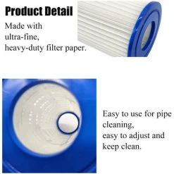 TANCYCO Cartouche Filtrante Pour Pompe De Piscine, Peut être Nettoyée à Plusieurs Reprises, Type A/C -Pompe et filtre de piscine Soldes 64277601 4