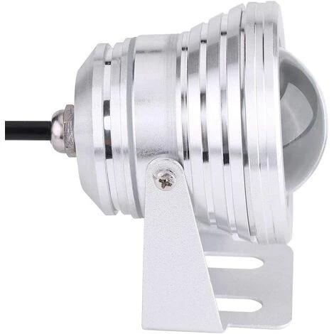 BDD Sous-marine LED, Marine Bateau Sous-marin Yacht Spot Light Lampe étanche Noir IP68 10W 12V RGB LED (Couleur : Blanc) 2 BDD Sous-marine LED, Marine Bateau Sous-marin Yacht Spot Light Lampe étanche Noir IP68 10W 12V RGB LED (Couleur : Blanc) – Image 2
