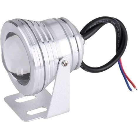 BDD Sous-marine LED, Marine Bateau Sous-marin Yacht Spot Light Lampe étanche Noir IP68 10W 12V RGB LED (Couleur : Blanc) 3 BDD Sous-marine LED, Marine Bateau Sous-marin Yacht Spot Light Lampe étanche Noir IP68 10W 12V RGB LED (Couleur : Blanc) – Image 3