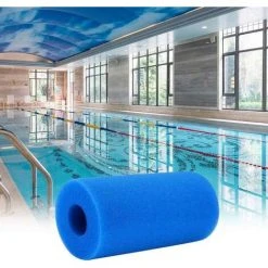 OSQI Éponge Filtrante Type A, Mousse Pour Filtre Piscine, Filtre Piscine Lavable Reutilisable, Filtre Éponge Cartouche, Filtre Spa Intex Reutilisable, 2 Pièces -Pompe et filtre de piscine Soldes 65500692 5