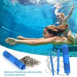 HELLO KITTY BAIN Filtre, Cartouche Purificateur Minéral 2 Pièces Purificateur Minéral, Bâtons Minéraux Pour La Clarification De L'Eau -Pompe et filtre de piscine Soldes 65627004 2