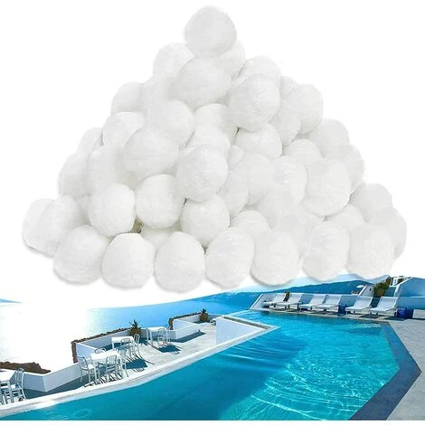 HEGUYEY Balles Filtrantes Piscine 500g - Les Filtres à Sable Filter Balls Remplacent 20 Kg De Sable Filtrant 5 HEGUYEY Balles Filtrantes Piscine 500g - Les Filtres à Sable Filter Balls Remplacent 20 Kg De Sable Filtrant – Image 5