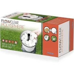 MEZHENG Boule Filtrante Piscine, Boule Filtrante Réutilisable, Boule Filtrante Pour Piscine, Filtre à Sable, Filtration D'eau 7 MEZHENG Boule Filtrante Piscine, Boule Filtrante Réutilisable, Boule Filtrante Pour Piscine, Filtre à Sable, Filtration D'eau -Pompe et filtre de piscine Soldes 65952722 3