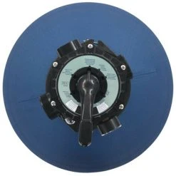 LES TENDANCES Filtre à Sable Pour Piscine Avec Vanne 6 Positions Bleu 560 Mm -Pompe et filtre de piscine Soldes 66881981 3
