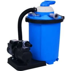 LES TENDANCES Pompe De Filtration à Sable Avec Minuterie 550W 50 Litres