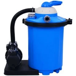 LES TENDANCES Pompe De Filtration à Sable Avec Minuterie 550W 50 Litres 8 LES TENDANCES Pompe De Filtration à Sable Avec Minuterie 550W 50 Litres -Pompe et filtre de piscine Soldes 66902348 4