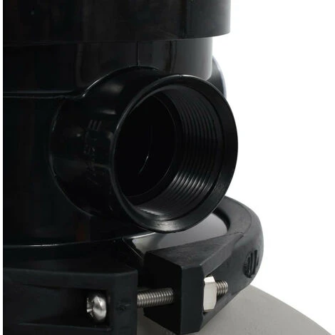 LES TENDANCES Filtre à Sable Pour Piscine Avec Vanne 4 Positions Gris 350 Mm 4 LES TENDANCES Filtre à Sable Pour Piscine Avec Vanne 4 Positions Gris 350 Mm – Image 4