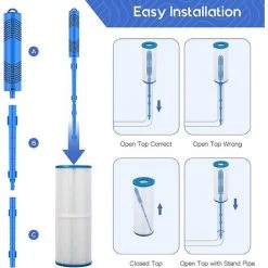 Cisea Filtre De Spa, Cartouche De Purification Minérale, Barre Minérale Pour Clarifier L'eau, Installé Dans Le Filtre à Cartouche De Piscine -Pompe et filtre de piscine Soldes 67025153 3