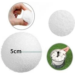 FVBJD Balles Filtrantes 700g,Boules De Filtre Réutilisables De Piscine,Alternative Pour 25 Kg De Sable,Boules De Filtre De Piscine Pour Piscines Intérieure Et Extérieure,Média Filtre à Fibres Pour Piscine -Pompe et filtre de piscine Soldes 67313981 3