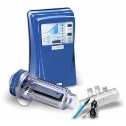 IDEGIS Domotic + PH électrolyseur à Eau Salée | Modèle: Electrolyseur Pour Eau Salée DOMOTIC D-32 PH