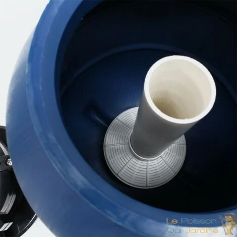 LEPOISSONQUIJARDINEFR Filtre à Sable Pour Piscines Hors Sol, Petites Piscines, Vanne 5 Voies - Bleu 5 LEPOISSONQUIJARDINEFR Filtre à Sable Pour Piscines Hors Sol, Petites Piscines, Vanne 5 Voies - Bleu – Image 5