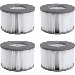 Cisea Filtre Spa Lite Pour Mspa,filtre Pour Mspa Lite, Pour MSPA Whirlpool Filter - Cartouches Filtrantes Pour Sous - Bateaux Et Spa Chauds - Modèle à Partir De 2020 (4pcs) -Pompe et filtre de piscine Soldes 67564034 5