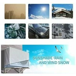 QERSTA Bâche D'Hivernage Pour Pompe à Chaleur 90*90*4cm 7 QERSTA Bâche D'Hivernage Pour Pompe à Chaleur 90*90*4cm -Pompe et filtre de piscine Soldes 67646848 3