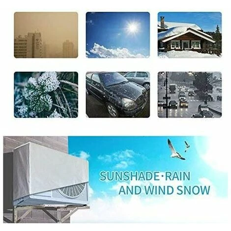 QERSTA Bâche D'Hivernage Pour Pompe à Chaleur 90*90*4cm 3 QERSTA Bâche D'Hivernage Pour Pompe à Chaleur 90*90*4cm – Image 3