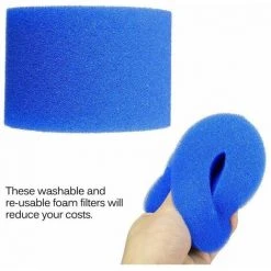 ECHOO Éponge Filtrante Type S1 Filtres De Piscine En Mousse, Cartouche Filtrante RéUtilisable Pour Intex Type S1, Mousse Pour Piscine, Aquarium, Spa(4 Pièces) 9 ECHOO Éponge Filtrante Type S1 Filtres De Piscine En Mousse, Cartouche Filtrante RéUtilisable Pour Intex Type S1, Mousse Pour Piscine, Aquarium, Spa(4 Pièces) -Pompe et filtre de piscine Soldes 68254544 5