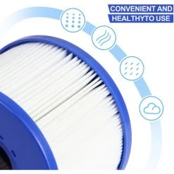 YOOUYIDA Filtre Spa Spin-On, Cartouche Spin-On Gonflable Pas De 60 Mm, Cartouche Spa Compatible Avec Cosy Spa, Clever Spa Et Plus, Filtre Spin-On (4 Pièces) 9 YOOUYIDA Filtre Spa Spin-On, Cartouche Spin-On Gonflable Pas De 60 Mm, Cartouche Spa Compatible Avec Cosy Spa, Clever Spa Et Plus, Filtre Spin-On (4 Pièces) -Pompe et filtre de piscine Soldes 68297395 5